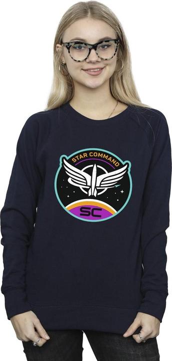 Actual product image Disney Womens/Ladies Lightyear Star Command Circle Sweatshirt (S)