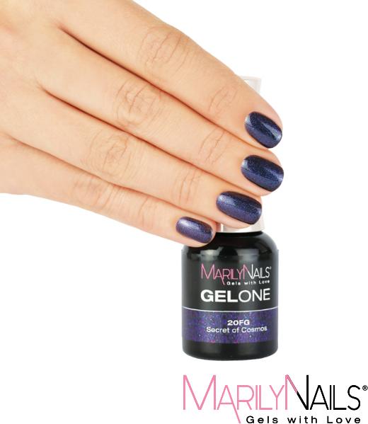 Immagine prodotto Marily Nails GELONE - 20FG Segreto del cosmo (Il segreto del cosmo, Smalto per unghie effetto gel)