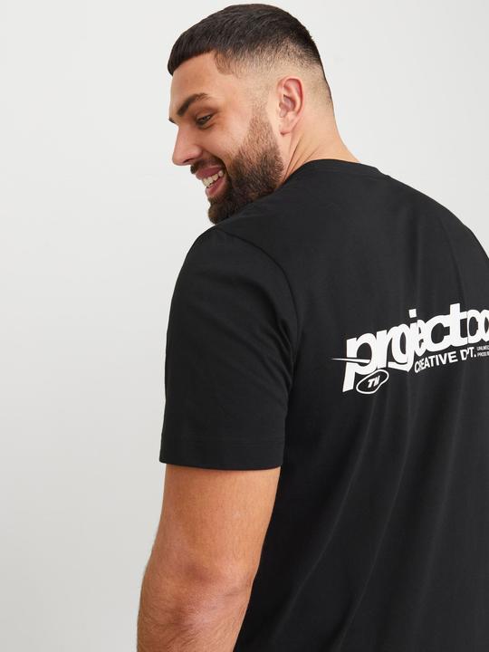 Actual product image Jack & Jones Plus Size Rückenprint T-shirt T-shirt (4XL)