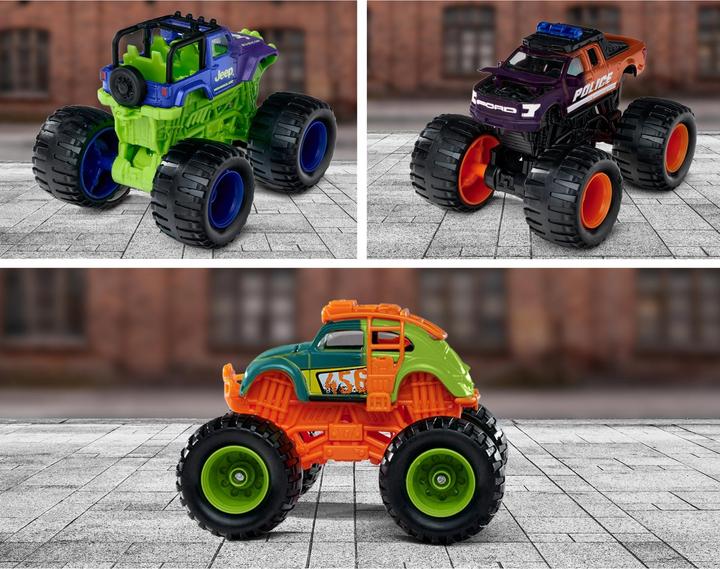 Productafbeelding Majorette Monster Rockerz Kleurwisselaars, 5-soort.