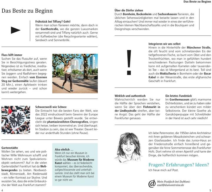 Produktbild direkt Reiseführer Frankfurt (Deutsch, Susanne Asal, 2023)