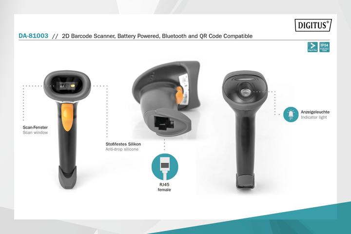 Produktbild Digitus DA-81003 (1D-Barcodes, 2D-Barcodes)