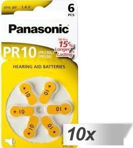 Produktbild Panasonic Pr10 (6 Stk., PR70, 75 mAh)