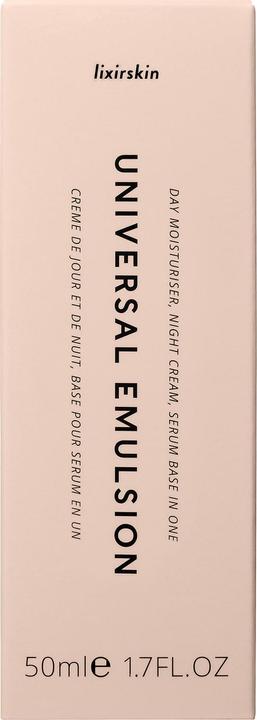 Actual product image Lixirskin Universal emulsion (50 ml, 24h cream, Up to SPF 10)