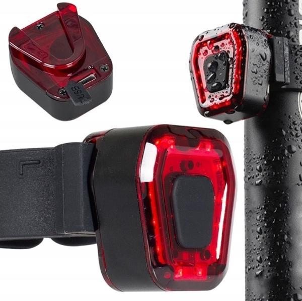 Produktbild Vayox Fahrradlampe VA0048 mit eingebautem Akku (100 lm, 100 lm)