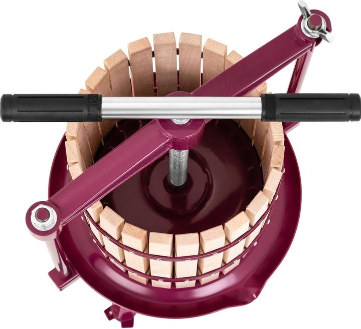 Produktbild Royal Catering Manuelle Obstpresse Weinpresse Saftpresse Fruchtpresse Holz 18 l + Presstuch