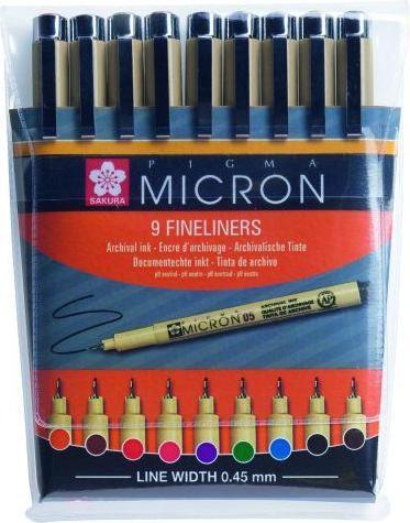 Immagine prodotto Sakura pigma micron (Multicolore, 9 x)