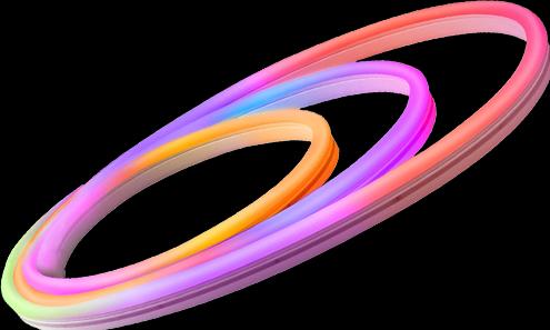 Image du produit Govee Lumière fluorescente RGBIC Rope (Multicolore, 200 cm, Intérieur)