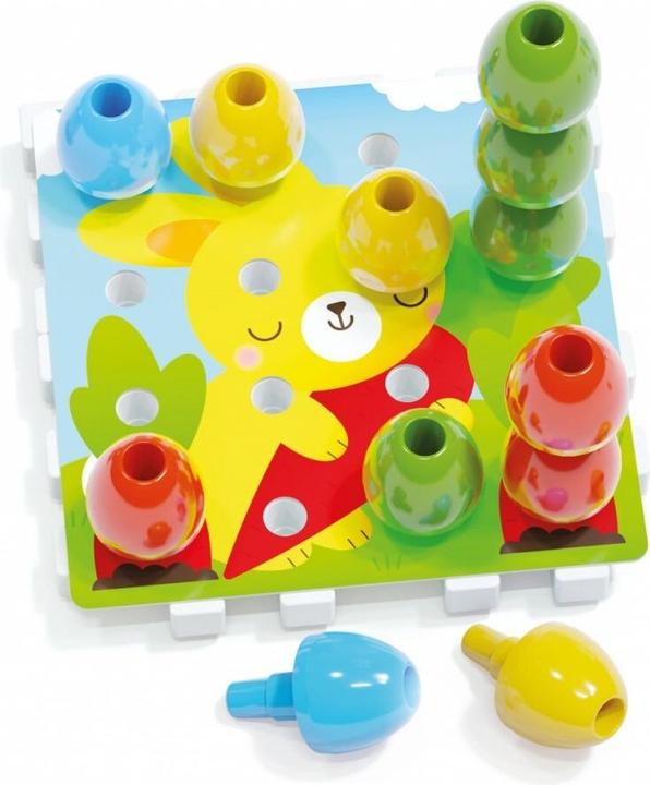 Image du produit Quercetti Jumbo Insteek Pins, 20dlg.