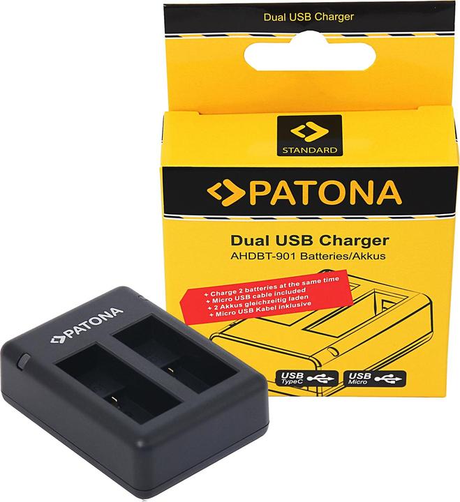 Produktbild Patona Dual USB (Kamera Akku Ladegerät)