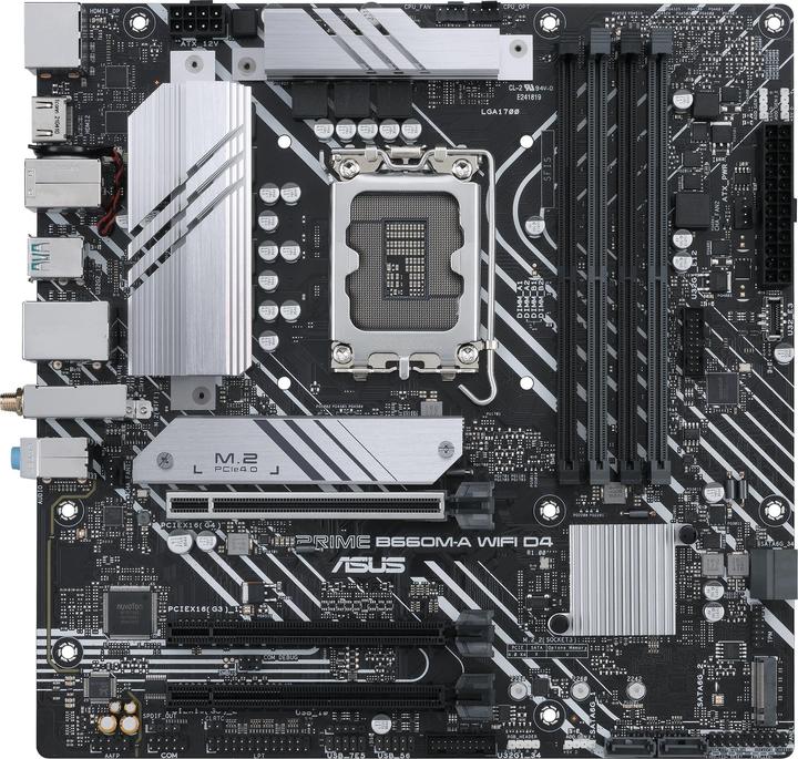 Produktbild ASUS PRIME B660M-A D4 (LGA 1700, Intel B660, mATX)