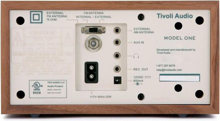 Actual product image Tivoli Audio Model One Digital (FM, DAB+, Bluetooth, Wi-Fi, Airplay 2)