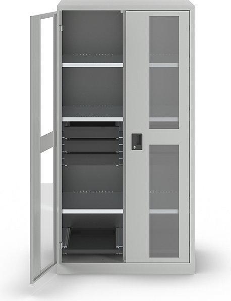 Produktbild Lista Sichtfensterschrank, HxBxT 1950 x 1000 x 580 mm (100 cm, 195 cm)