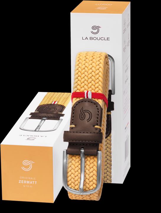 La Boucle Zermatt Belt Super Stretch Iced Mango