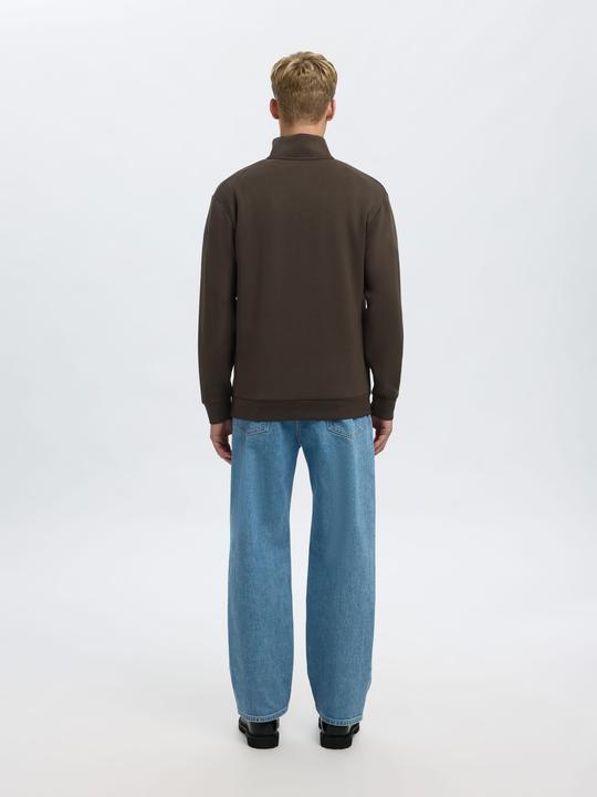 Actual product image Selected Homme Slhemanuel Soft Zip High Neck Sweat Noos (L)