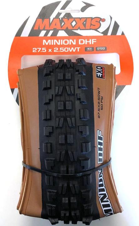 Produktbild Maxxis Minion DHF Skinwall WT TR EXO 60TPI Dual (27.5 x 2.50, 63-584)