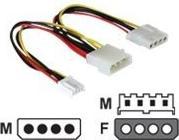 Actual product image Delock Y-Power cable Molex