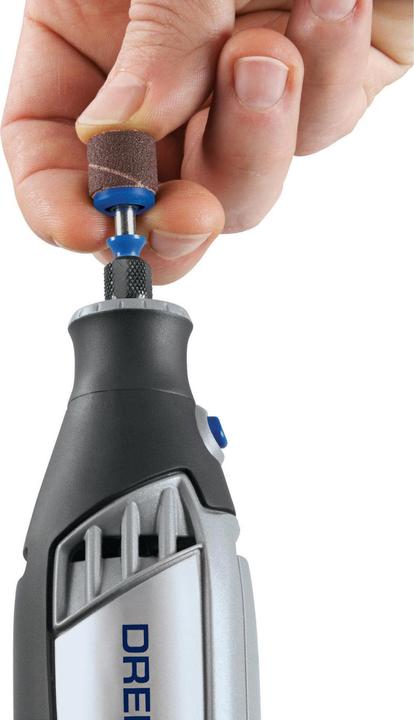 Actual product image Dremel EZ SpeedClic grinding mandrel and abrasive belt (60, 120)
