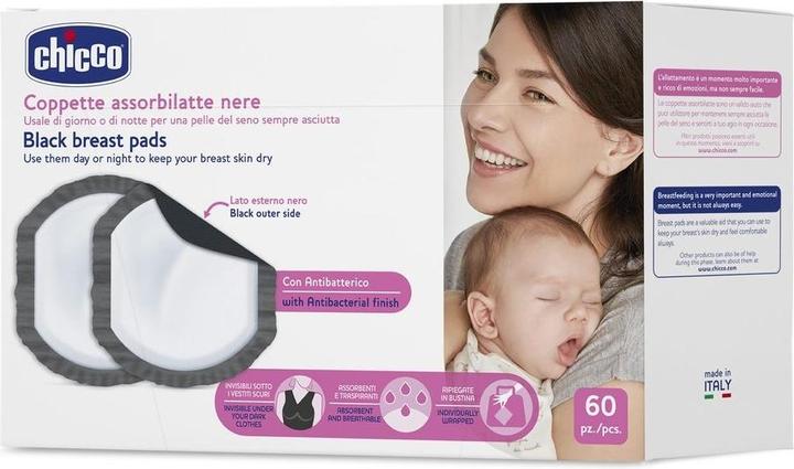 Produktbild Chicco Brustpads Stilleinlagen antibakteriell 60 Stück (60 x)