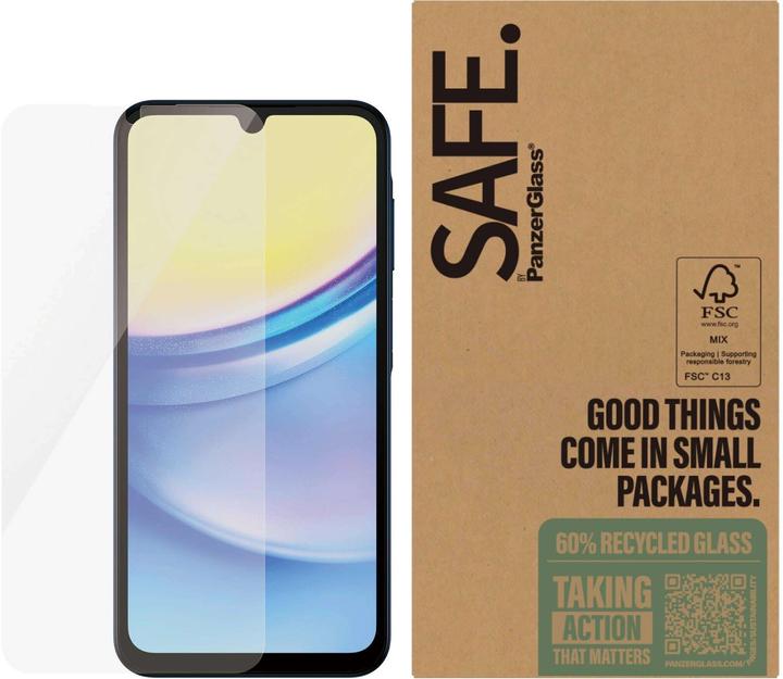 Produktbild PanzerGlass SAFE. by ® Displayschutz Samsung Galaxy A16 | A16 5G | Ultra-Wide Fit (1 Stück, Samsung Galaxy A16, Samsung Galaxy A16 5G)
