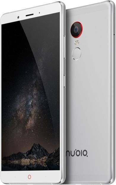 Nubia Z11 Max (64 GB, Silver, 6", Dual SIM, 16 Mpx, 4G)