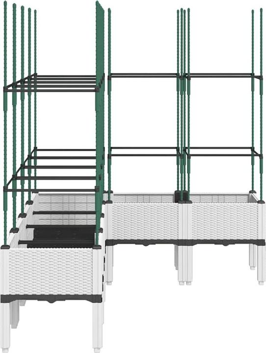 Immagine prodotto VidaXL Fioriera con traliccio PP