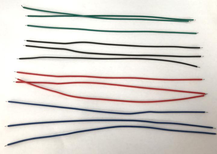 OEM 12 Stk.Lötkabel 20cm fertig abisoliert und verzinnt.