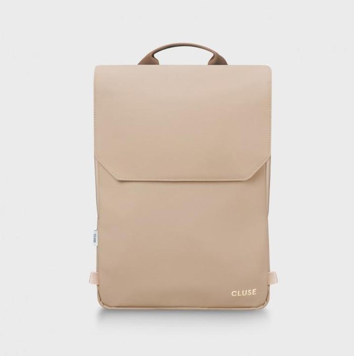 Cluse Le Réversible Rucksack, Beige Dunkelbraun, Goldfarbe (9.60 l)
