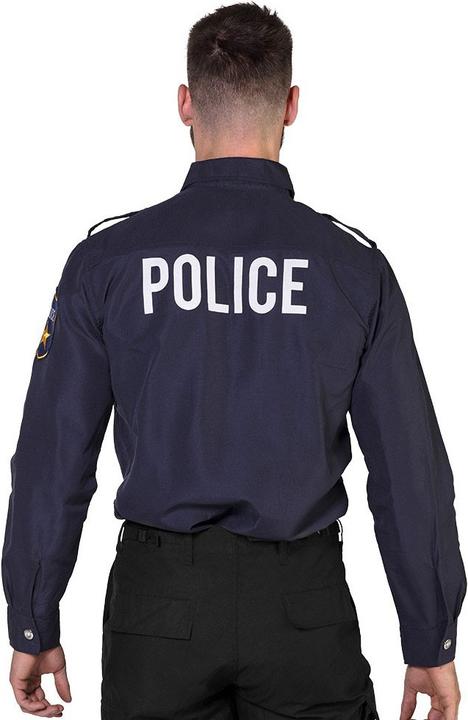 Produktbild Boland Polizei Hemd, Langarm, blau (50, 52)