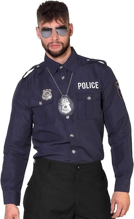 Produktbild Boland Polizei Hemd, Langarm, blau (50, 52)