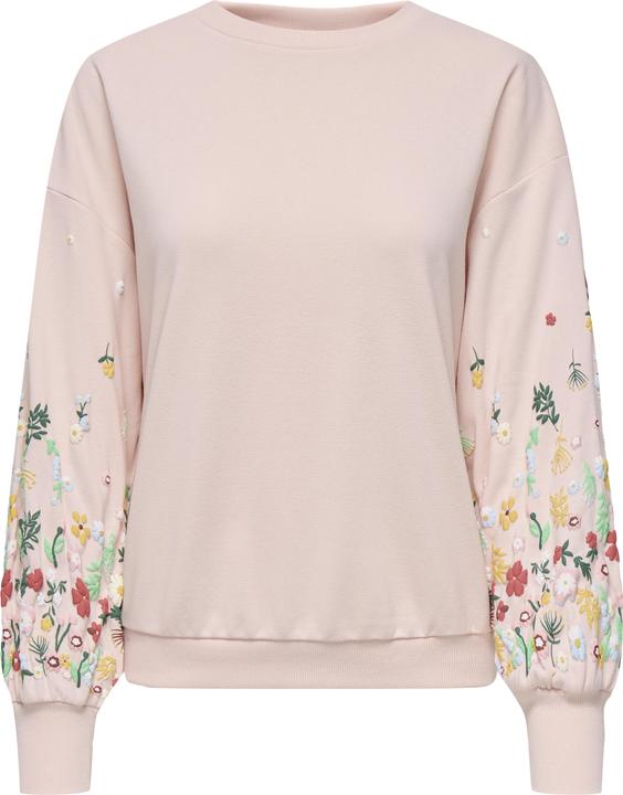 Only Normal geschnitten Rundhals Gerippte Ärmelbündchen Tief angesetzte Schulter Sweatshirt Sweatshirt (XS)