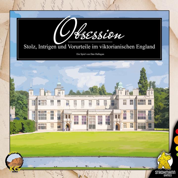 Produktbild Strohmann Games Obsession, Brettspiel, für 1-4 Spieler, ab 14 Jahren (DE-Ausgabe) (Deutsch)