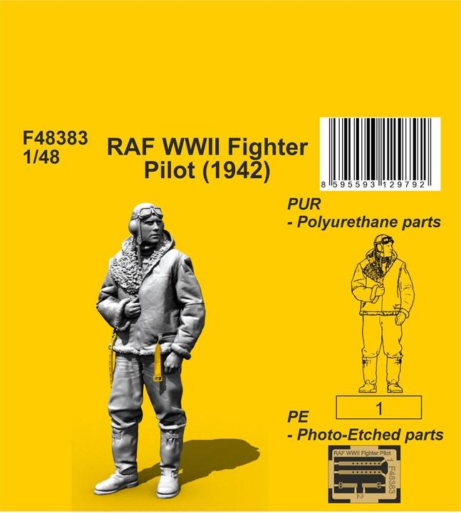 Immagine prodotto CMK Pilota da caccia della RAF della Seconda Guerra Mondiale (1942)