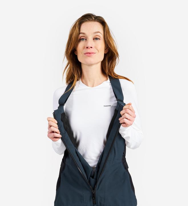 Image du produit Tribord Salopette de navigation femme - 500 gris foncé (M)