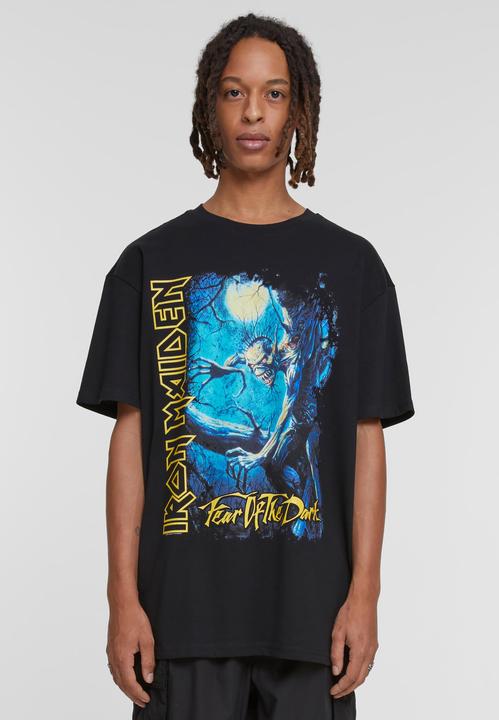 Actual product image Urban Classics Upscale X Iron Maiden Fear of the dark Heavy Oversize Tee - 91533 (XL)