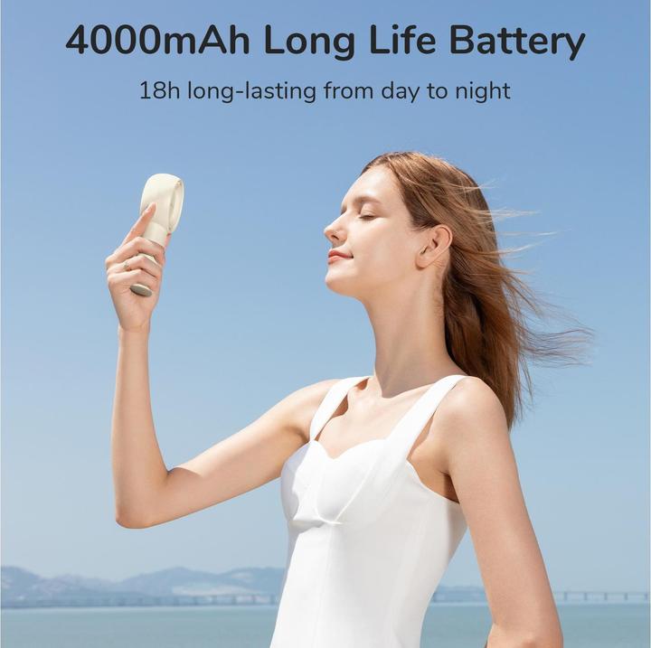Actual product image Jisulife Handheld Fan Life5 Plus