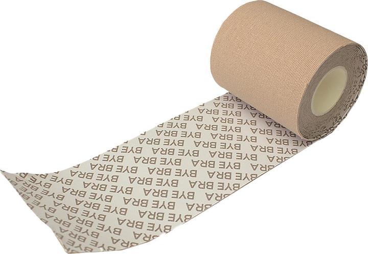 Immagine prodotto Bye Bra Fascia Per Il Corpo 5m X 6,5 cm + 3 Paia Di Copricapezzoli In Raso Nudi (Confezione singola, Taglia unica)