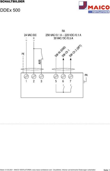 Produktbild Maico DDEx 500 (0.18 m)