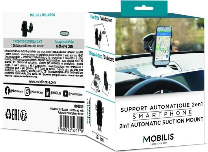 Produktbild Mobilis Univ.2in1 Suction-Dashboard m.automatic Smartpho Mou