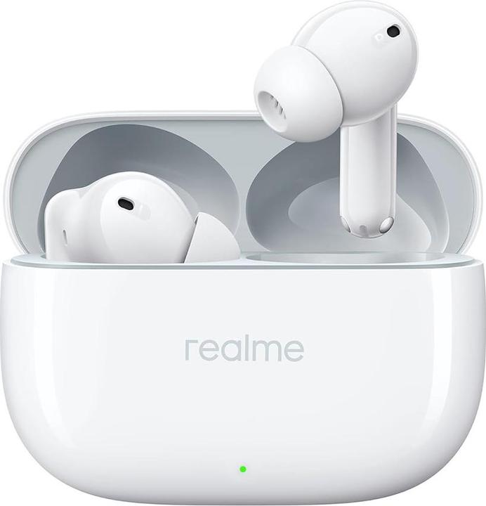 Image du produit realme Buds T300 Casque d'écoute Bluetooth - Blanc (ANC, 8 h, Filaire)