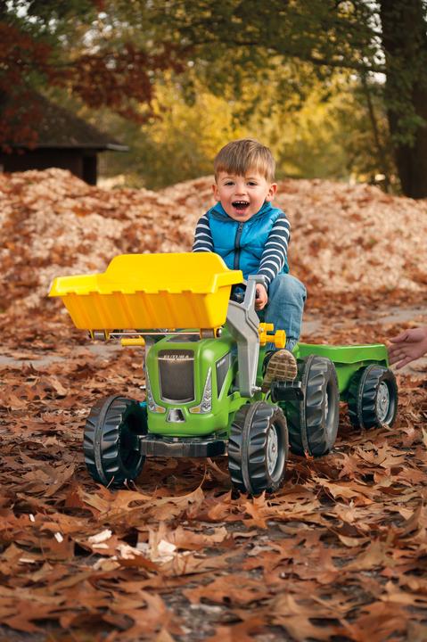 Actual product image Rolly Toys Kiddy Futura loader with trailer