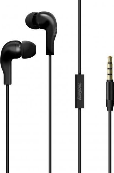 Energizer Wired earphones - Jack / Aux 3.5mm, black