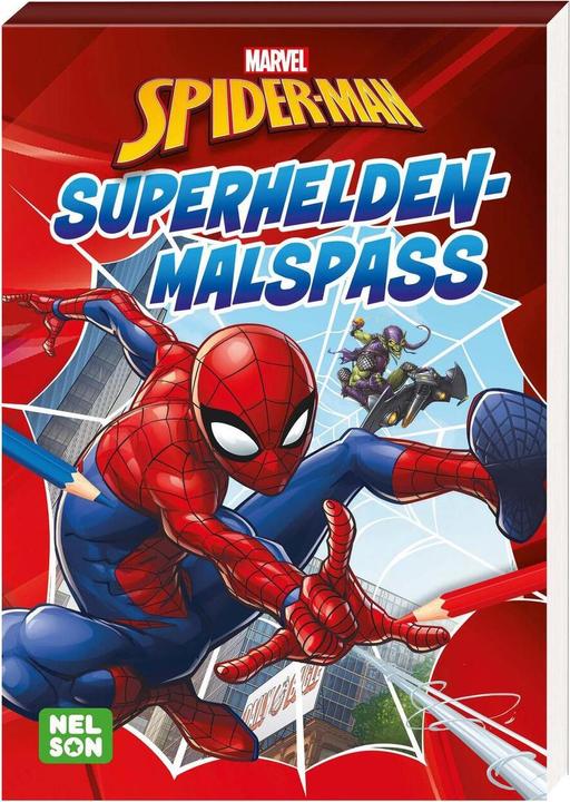 Immagine prodotto Spider-Man: il divertimento del supereroe da colorare