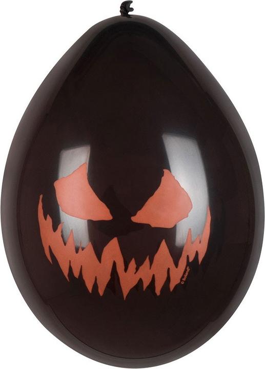 Actual product image Boland Balloons Creepy Pumpkin, latex, 6 pcs. (6 x)