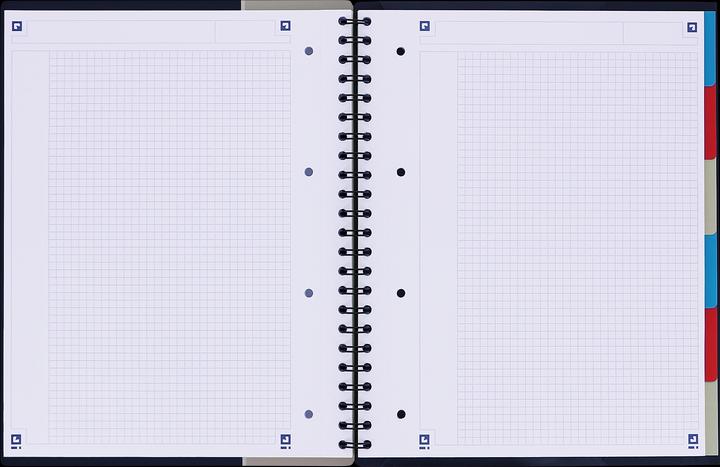 Actual product image Oxford Organiserbook (A4+, Checked, Hardcover)