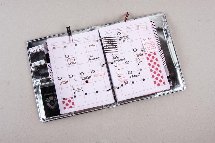 Image du produit Rayher my PLANNER Aperçu mensuel/hebdomadaire, DIN A5 (A5)