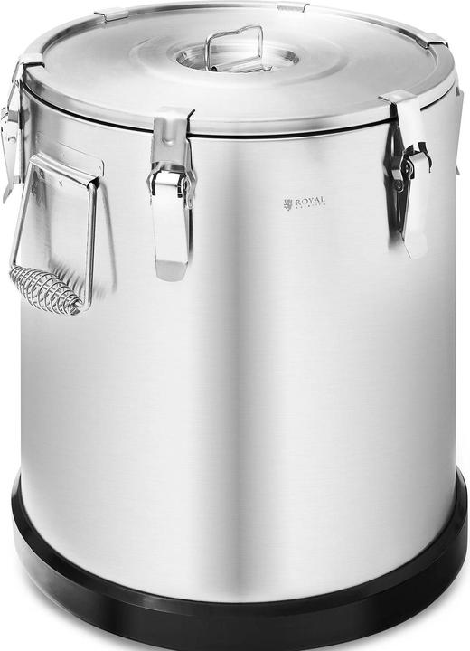 Produktbild Royal Catering Thermobehälter für Speisen Thermo-Essensbehälter Edelstahl 36 L (36 l)