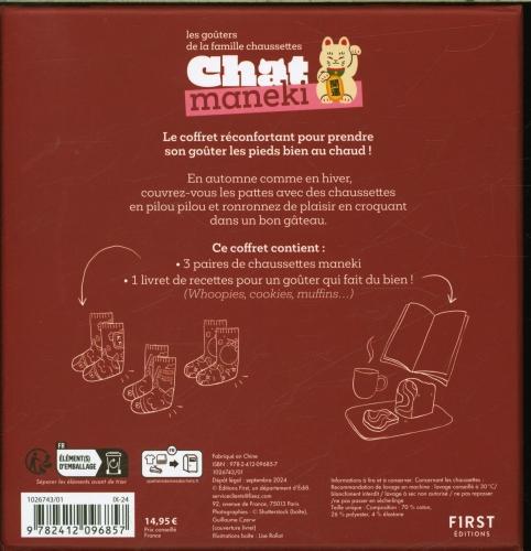 Produktbild Les goûters de la famille chaussettes chat maneki (Französisch, Collectif, 2024)