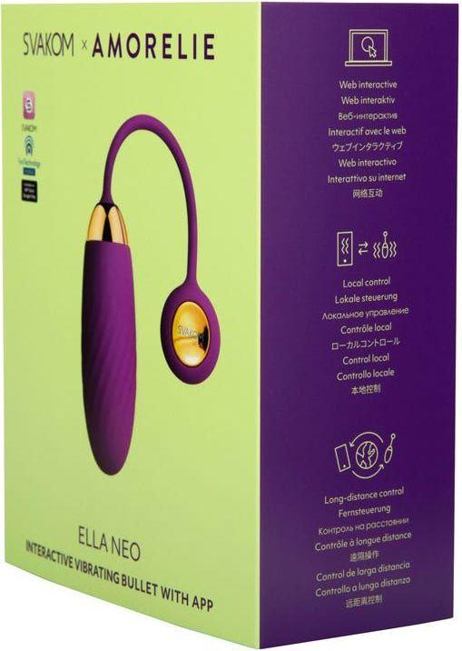 Actual product image Svakom Ella Neo AMORELIE Edition in Violet