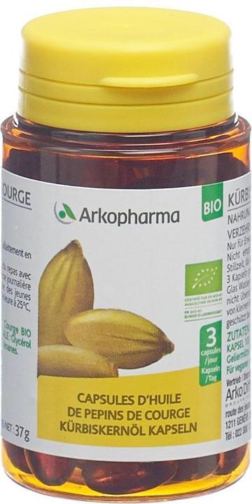 Actual product image Arkopharma Kürbiskernöl (60 Piece, Capsules, 60 g)